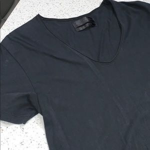 Zara men’s deep v neck
